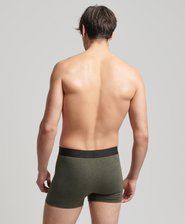 Pack de tres calzoncillos bóxer multicolor de algodón orgánico