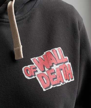 Vintage Crossing Lines Hoodie Image 4