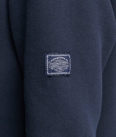 Vintage Logo Narrative Rhinestone Crew Sweatshirt Image 5