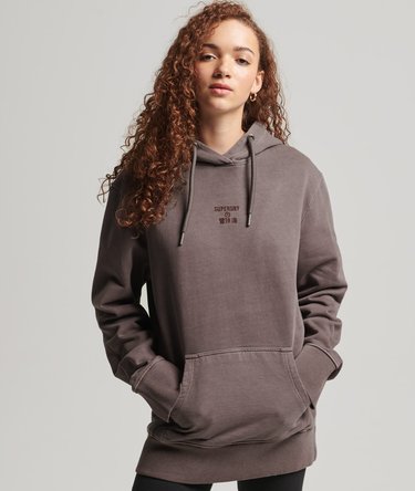 Unisex Code Garment Dye Hoodie Image 2