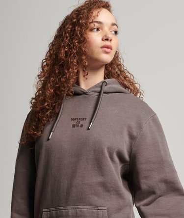 Unisex Code Garment Dye Hoodie Image 3