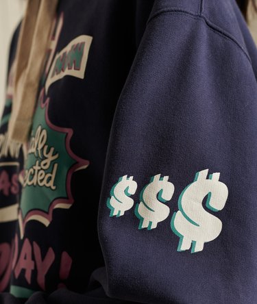 Sudadera oversize con capucha Workwear Image 5