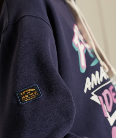 Sudadera oversize con capucha Workwear Image 6