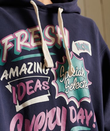 Sudadera oversize con capucha Workwear Image 4