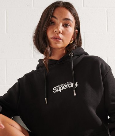 Core Logo Essential Loose Hoodie Image 4