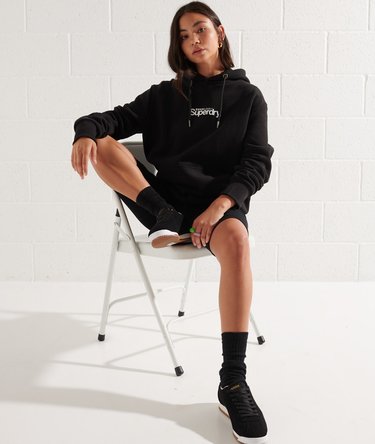 Core Logo Essential Loose Hoodie Image 3