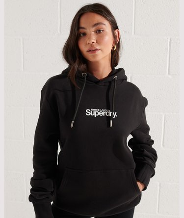 Core Logo Essential Loose Hoodie Image 1