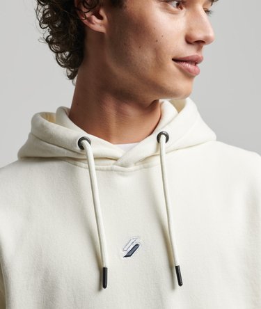 Unisex Code Linear Loose Overhead Hoodie Image 3