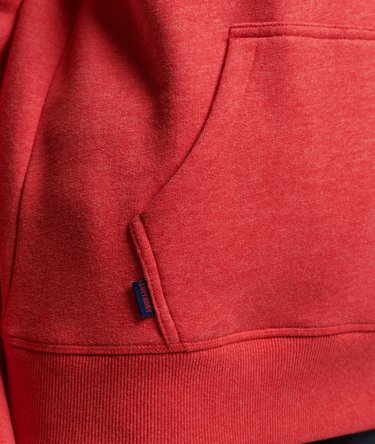 Organic Cotton Vintage Logo Embroidered Hoodie Image 4