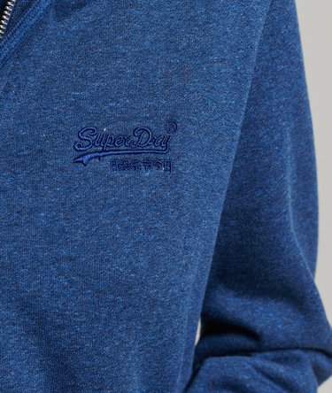 Vintage Logo hoodie met rits Image 4