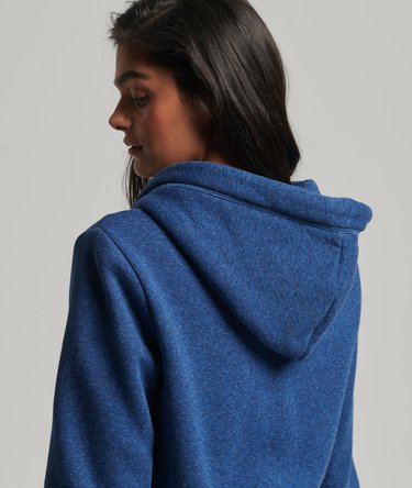 Vintage Logo hoodie met rits Image 2