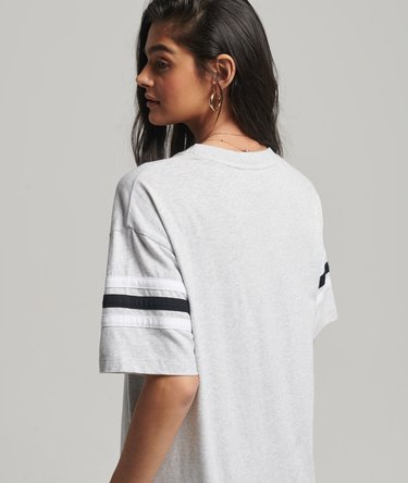Organic Cotton Vintage Quarterback T-Shirt Image 3