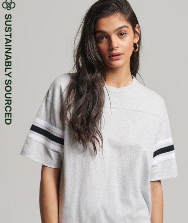 Organic Cotton Vintage Quarterback T-Shirt Image 1