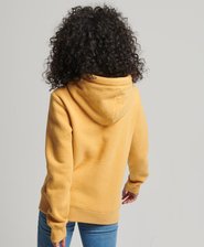 Organic Cotton Vintage Logo Embroidered Hoodie