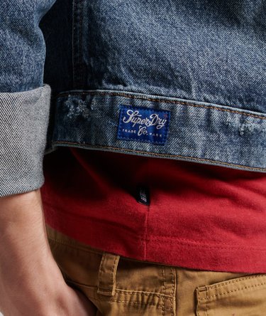 Vintage Worker Trucker Jacket Image 6