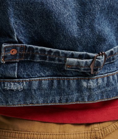 Vintage Worker Trucker Jacket Image 7