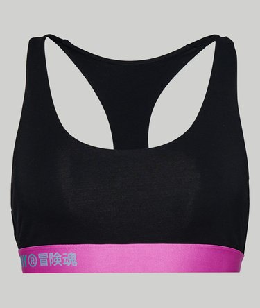 Brassière à logo Offset en coton bio Image 4