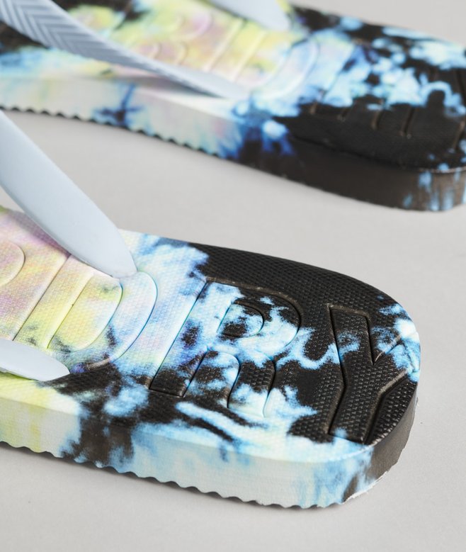 Code Tie Dye Flip Flop