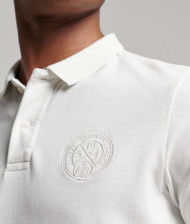 Organic Cotton Vintage Superstate Polo Shirt Image 5