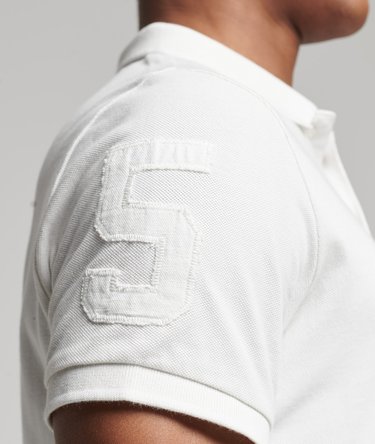 Organic Cotton Vintage Superstate Polo Shirt Image 6