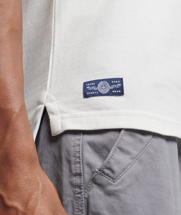 Organic Cotton Vintage Superstate Polo Shirt Image 7