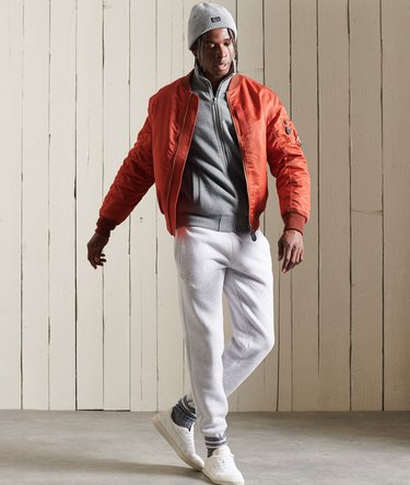 Organic Cotton Vintage Logo Zip Track Top Image 2