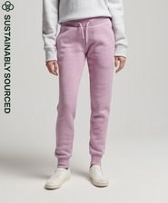 Organic Cotton Vintage Logo Embroidered Joggers