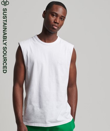 Klassieke tanktop van biologisch katoen Image 1