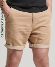 Organic Cotton Studios Linen Turn Up Shorts 