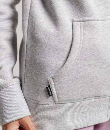 Kapuzenjacke aus Bio-Baumwolle mit gesticktem Vintage Logo Image 4