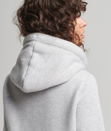 Kapuzenjacke aus Bio-Baumwolle mit gesticktem Vintage Logo Image 3