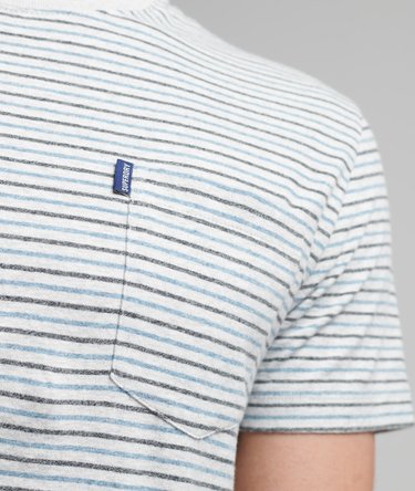 Organic Cotton Vintage Stripe T-shirt Image 3