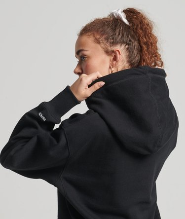 Übergroßer Code Logo Chenille Hoodie Image 3