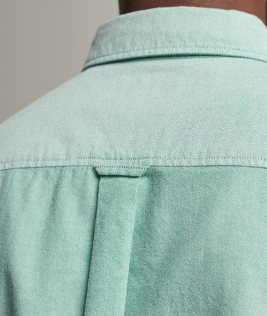 Organic Cotton Vintage Oxford Short Sleeve Shirt Image 4