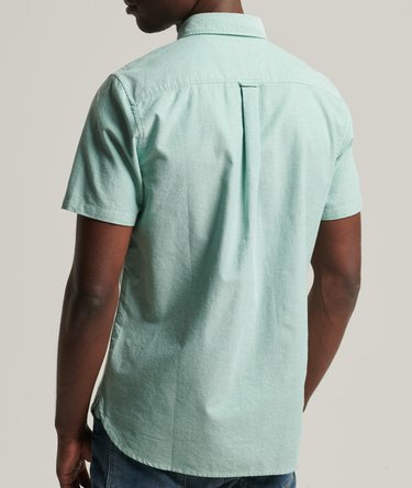 Organic Cotton Vintage Oxford Short Sleeve Shirt Image 3