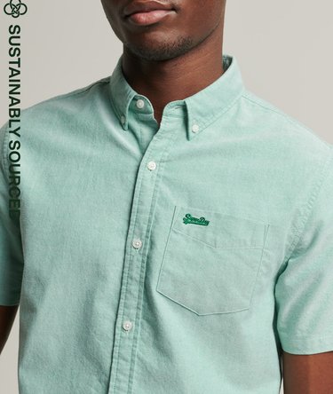 Organic Cotton Vintage Oxford Short Sleeve Shirt Image 1