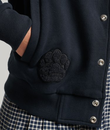Collegiate Bomberjacke aus Jersey Image 6