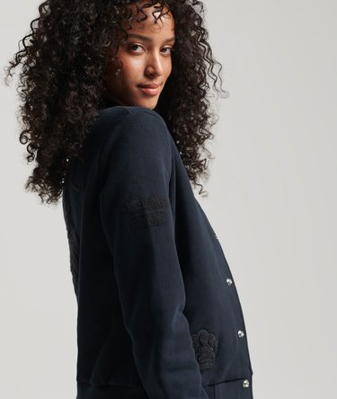 Collegiate Bomberjacke aus Jersey Image 5