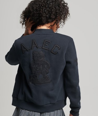 Collegiate Bomberjacke aus Jersey Image 3