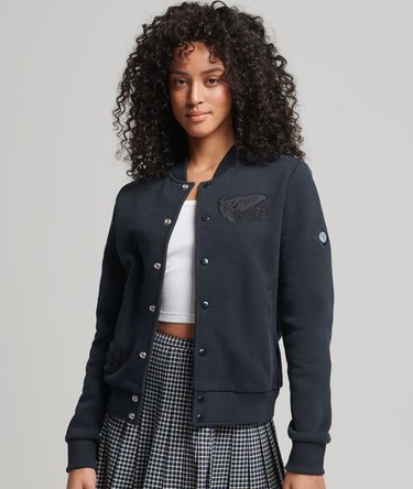 Collegiate Bomberjacke aus Jersey Image 1