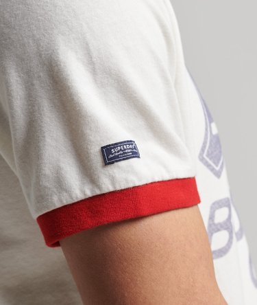T-shirt Vintage Americana Ringer Image 4
