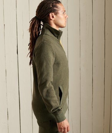 Zapinana na zamek bluza dresowa Vintage Logo z wyszywanym nadrukiem Image 2