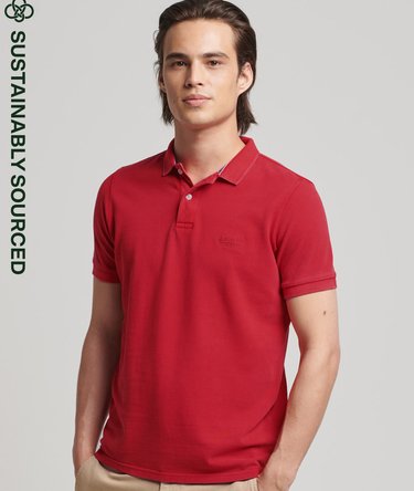 Polo Vintage Destroy en coton biologique Image 1