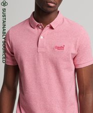 Organic Cotton Essential Classic Pique Polo Shirt