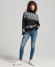 Vintage Slouchy Fairisle Knit Jumper