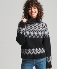 Vintage Slouchy Fairisle Knit Jumper