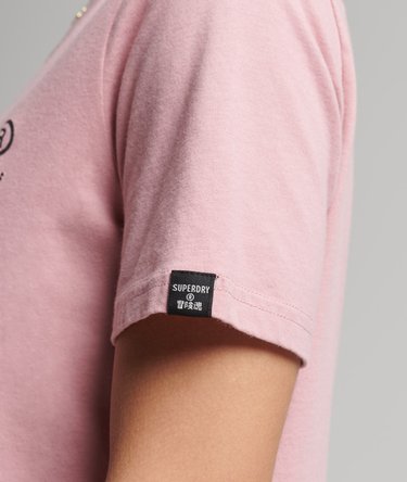 Camiseta brillante de estilo boho con logotipo Vintage Logo Image 4