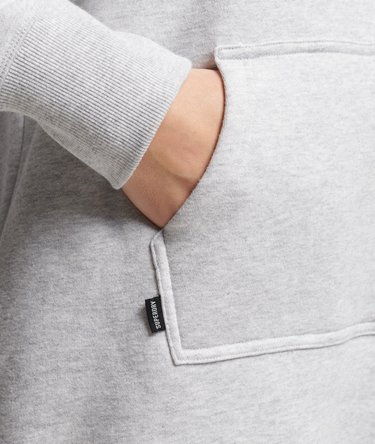 Vintage Logo Embroidered Oversized Hoodie Dress Image 5