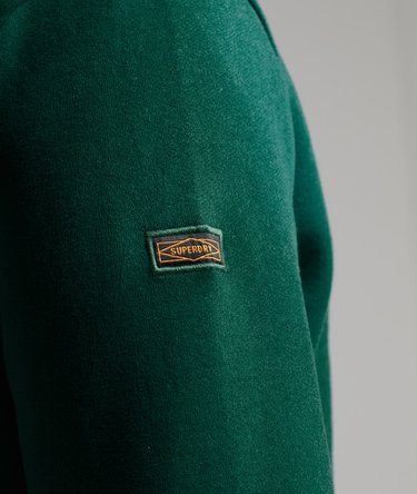 Script Style Workwear Zip Hoodie Image 6