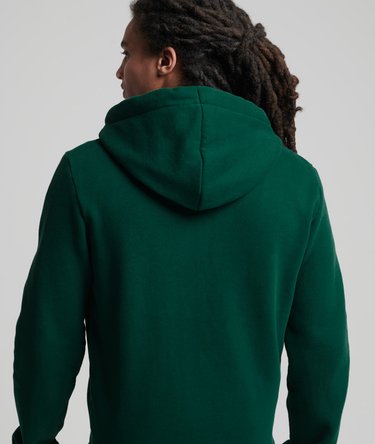 Script Style Workwear Zip Hoodie Image 3